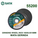 Mata Gerinda 55200 - Grinding Wheel Inox 100X6.0X16mm Sata Tools