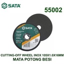 Mata Potong Besi 55002 Cutting-Off Wheel Inox 105X1.0X16mm Sata Tools