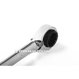 Kunci Ring 4 in 1 46621 Ratchet Wrench 8 x 10 x 12 x 13 mm Sata Tools