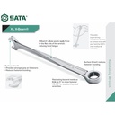 Kunci Ring Pas Ratchet Anti Sakit 15 mm 46308 X-Beam Wrench Sata Tools