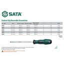 Obeng Bolak Balik 66206 Dual Head Screwdriver #2&6mmx150mm Sata Tools