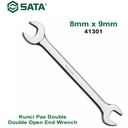 Kunci Pas Double 8 X 9 mm Double Open End Wrench 41301 Sata Tools