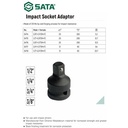 Adaptor Socket 34718 3/4"F X 1/2"M Impact Drive Adapter Sata Tools