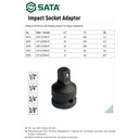 Adaptor Socket 34715 3/8" F X 1/2" M Impact Drive Adapter Sata Tools