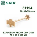 Kunci Pembuka Drum - 31194 Explosion Proof 70X95X350 mm Sata Tools