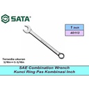 Kunci Ring Pas Kombinasi Inci 40113 Combination Wrench 1" Sata Tool