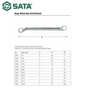 Kunci Double Ring 70° 42312 24 X 27 mm Deep D. Box Wrench Sata Tools