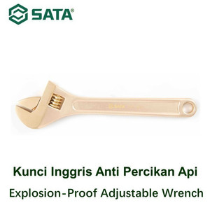 Kunci Inggris Anti Api 31103 12" Explosion-Proof Adj Wrench Sata Tools