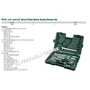 Kunci Sok Ring Pas 76 Pc 09519 1/4”, 1/2” 6PT Socket Wrench Sata Tools