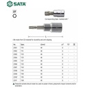Mata Sok Bit Bintang T20 22103 - 3/8" Dr. Bit Socket Torx Sata Tools