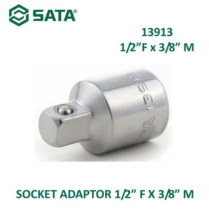 SOCKET ADAPTOR 1/2" Female X 3/8" Male PENYAMBUNG SOK 13913 SATA TOOLS