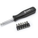 Kunci Shock Mata Sok 13 Pc 09521 1/4" Socket Set (Metric) Sata Tools