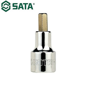 Mata Sok Bit Hex 17 mm 24209 1/2" 50 L Metric Hex Bit Socket Sata Tool