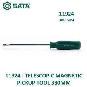 Obeng Magnet 11924 - Telescopic Magnetic Pickup Tool 380mm Sata Tools