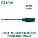 Obeng Magnet 11924 - Telescopic Magnetic Pickup Tool 380mm Sata Tools