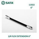 Kunci Sok Adaptor Fleksibel 11922 1/4" Flexible Ext Bar 6" Sata Tools