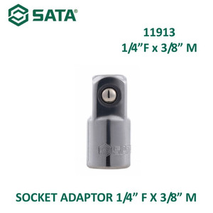 Kunci Socket Adaptor 11913 - 1/4" F X 3/8" M Sata Tools