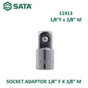 Kunci Socket Adaptor 11913 - 1/4" F X 3/8" M Sata Tools