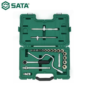 Kunci Sok Shock Set Inci 09088 - 22Pc 1/2”Dr Socket Set SAE Sata Tools