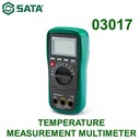 Pengukuran Arus 03017 Temperature Measurement Multimeter Sata Tools