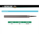 Kikir 1/2 Bulat 4" Halus No Handle Nicholson