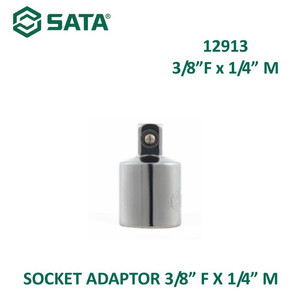 Kunci Shock Adaptor Sok 12913 Socket Adapter 3/8" F X 1/4" M Sata Tool