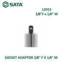Kunci Shock Adaptor Sok 12913 Socket Adapter 3/8" F X 1/4" M Sata Tool