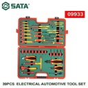 Kunci Set Otomotif Listrik 09933 39 Pc Electrical Automotive Tool Sata