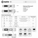 Lampu Senter 05233 - Strong Light Charging Flashlight Sata Tools