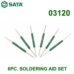 Alat Bantu Solder 03120 - 6Pc. Soldering Aid Set Sata Tools