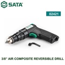Mesin Bor Angin Bolak Balik 02421 3/8" Air Composite Reversible Drill Sata