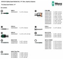 Tool Kit Wera 05004019001 Zyklop Speed Ratchet, 1/4" Imperial 28Pcs