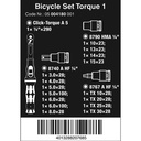 Tool Kits Sepeda Lengkap Wera 05004180001 Bicycle Set Torque 16 Pieces