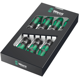 Obeng Hex Nutdriver Set Wera 05029510001 395 HO/7 SM Nutdriver Set 7Pc