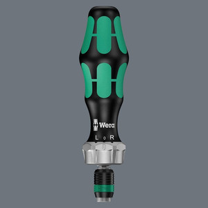 Obeng Hex 1/4" x 142 mm Wera 05051461001 816 RA Ratchet Screwdriver