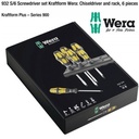 Obeng Ketok Plus & Minus Wera 05018283001 S/Driver Chiseldriver 6 Pc