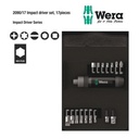 Obeng Ketok Set Wera 05072017001 Impact Driver Series Set - 17 Pc