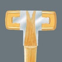 Palu Cellidor Wera 05000015001 Soft-Faced Hammer "100" #3 33x96x280mm