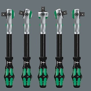 Tool Kit Set Wera 05004016001 Zyklop Speed Ratchet Set 1/4" Drive 28Pc