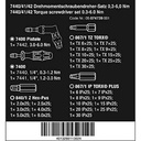 Obeng Torsi Set Wera 05074739001 Torque Screwdriver 0.3-6.0 Nm - 27 Pc