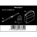 Tas Perkakas Wera 05004351001 2go 2 Tool Container, 3 Piece, 1 Piece