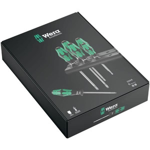 Obeng Set Wera 05105650001 Screwdriver Lasertip & Rack - Mekanik - 6Pc