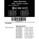 Kunci Ring Pas Inch Ratchet Set Wera 05020012001 Joker Imperial - 8 Pc