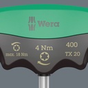 Kunci T Torx Torque-Indicator TX25x60mm Wera 05005091001 5.0Nm - 18Nm