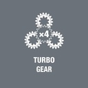 Obeng Turbo Hex 1/4" x 146 mm Wera 05057480001 826 T Kraftform Turbo