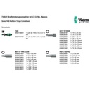 Obeng Torsi Set Wera 05074738001 Torque Screwdriver 0.3-3.0 Nm - 26 Pc