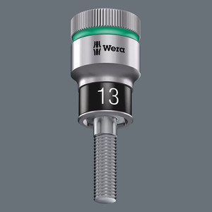 Socket Metric Set Wera 05004203001 Zyklop Accessories 1/2" Drive, 10Pc