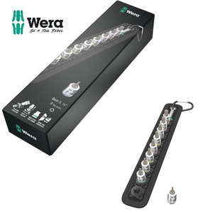 Socket Bintang Wera 05003882001 Torx Zyklop Bit Socket Set 1/4" Drive