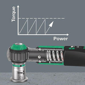 Torsi 1/4" Sq 2-12 Nm Wera 05075800001 A1 Safe-Torque Adjust Wrench