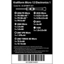Obeng Mirco Set Wera 05073677001 Kraftform Micro 12 Electronics 1,12Pc
